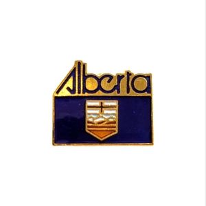 (3 for $20) Alberta Enamel Lapel or Cap Pin